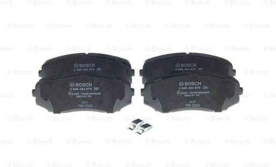 Brake Pad Set, disc brake 0986494879