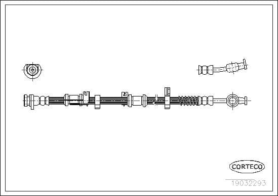 Brake Hose 19032293