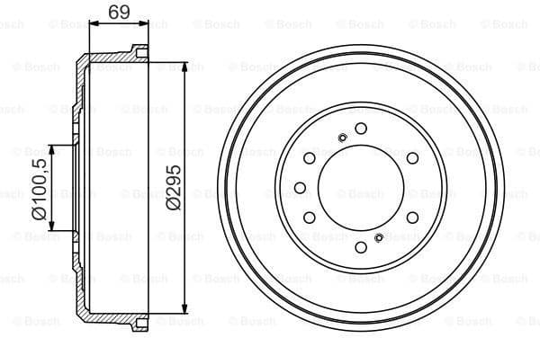 Brake Drum 0986477165