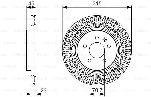 Brake Disc 0986479C46 - image 2