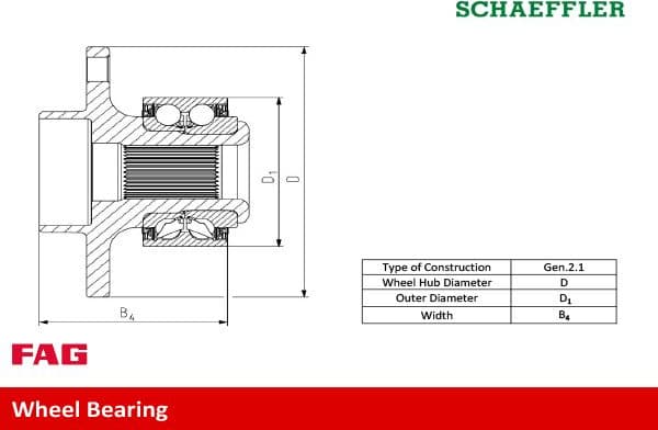 Wheel Bearing Kit 713668060 - image 2