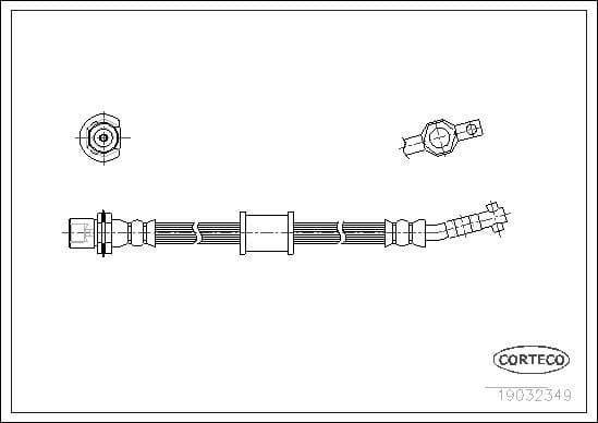 Brake Hose 19032349