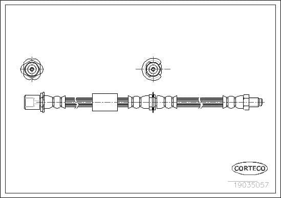 Brake Hose 19035057