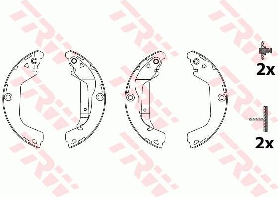 Brake Shoe Set GS8828