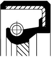 Shaft Seal, crankshaft 19037024B