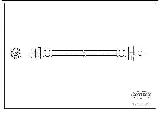 Brake Hose 19035054