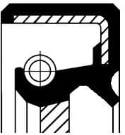 Seal differential-shaft 190 35198B