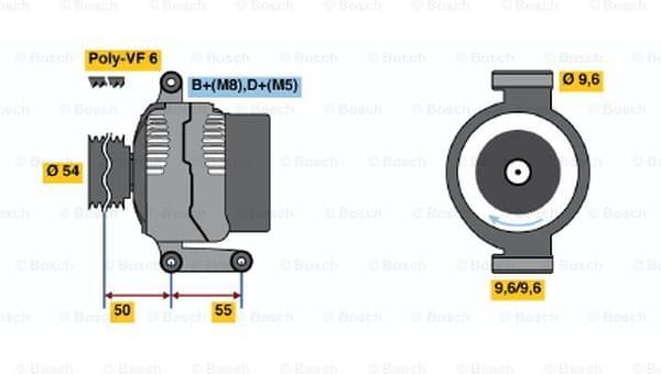 Alternator 0986048781