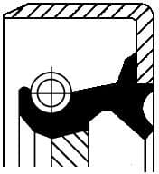 Shaft Seal, manual transmission 19034985B