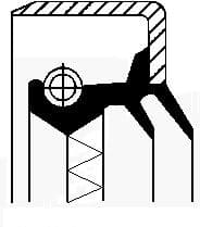 Shaft Seal, wheel hub 12011324B