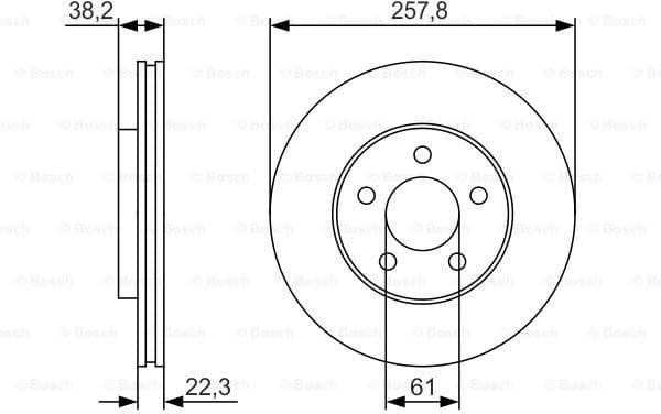 Brake Disc 0986479R56