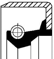 Shaft Seal, differential 12001650B