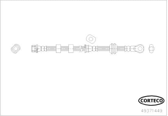 Brake Hose 49371449