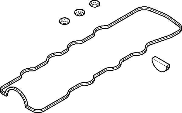 Gasket Set, cylinder head cover 353.086