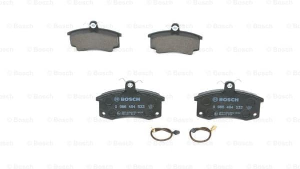 Brake Pad Set, disc brake 0986494533