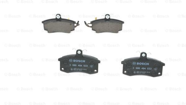 Brake Pad Set, disc brake 0986494533 - image 3