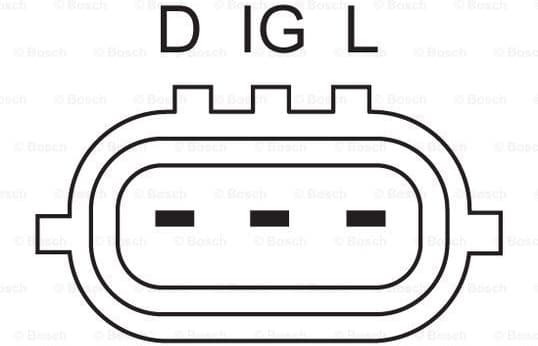 Alternator 0986081950