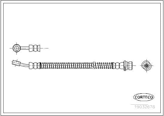 Brake Hose 19032678
