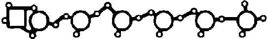 Gasket, intake manifold 450408P