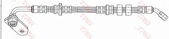 Brake Hose PHD458 - image 2
