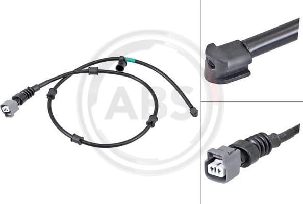 Warning Contact, brake pad wear 39806