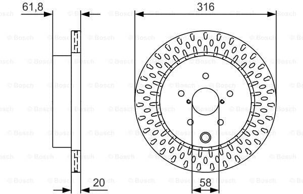 Brake Disc 0986479V05