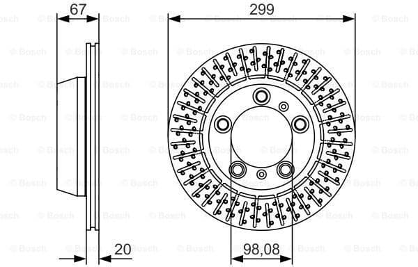 Brake Disc 0986479A09