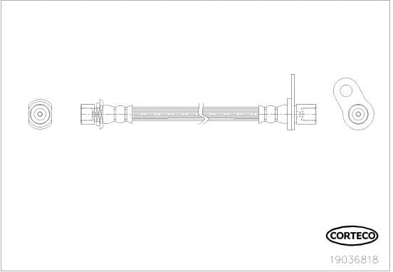 Brake Hose 19036818