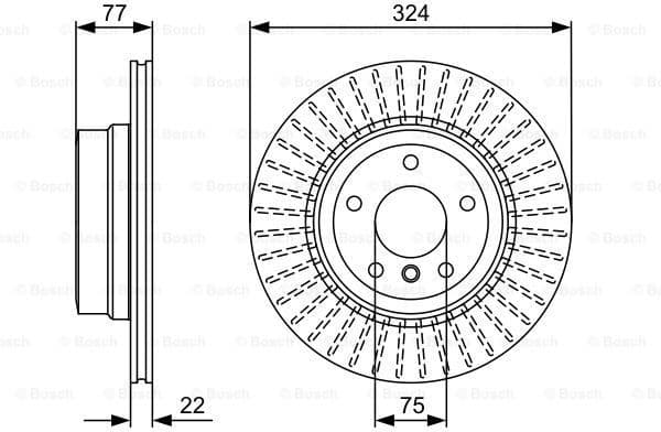 Brake Disc 0986479569
