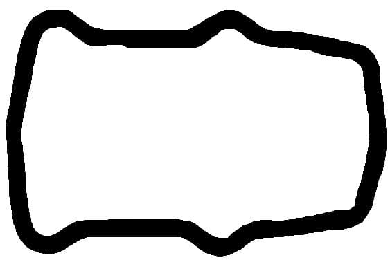 Gasket cylinder head 355.976