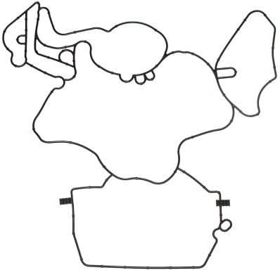 Gasket, housing cover (crankcase) 122.472