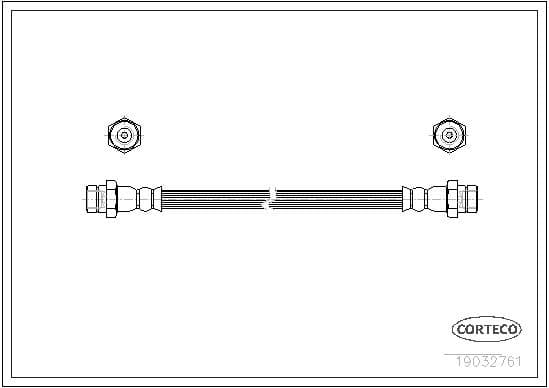 Brake Hose 19032761