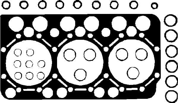 Gasket, cylinder head 754.641