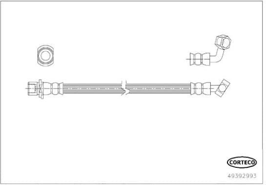 Brake Hose 49392993