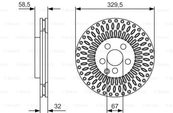 Brake Disc 0986479D13 - image 5