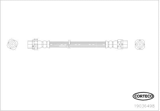 Brake Hose 19036498