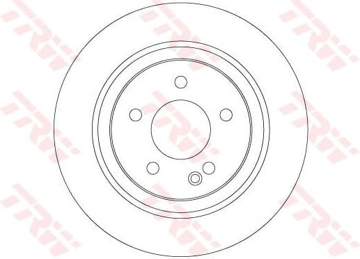 Brake Disc TRW SINGLE DF6788S