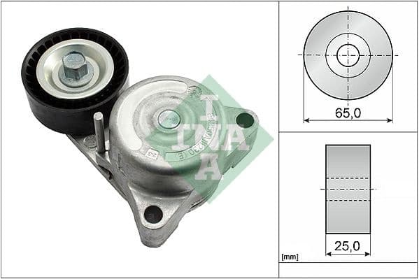 Belt Tensioner, V-ribbed belt 534063810