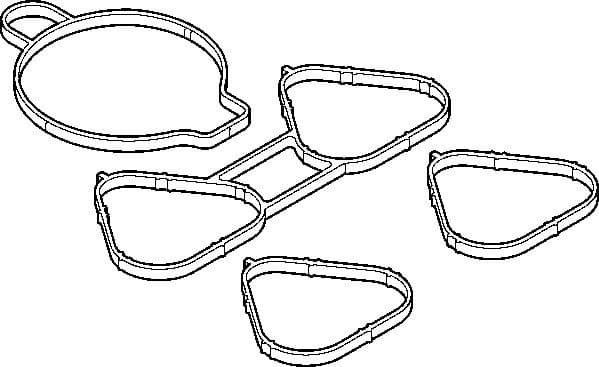 Gasket Set, intake manifold 375.140