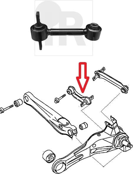 Arm rear suspension 5601304