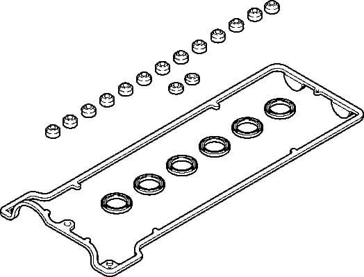 Gasket Set, cylinder head cover 353.540