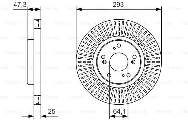 Brake Disc 0986479B02
