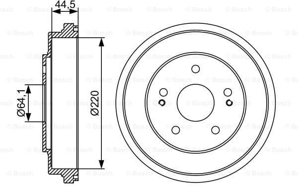 Brake Drum 0986477147
