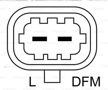 Alternator 0986084190 - image 2