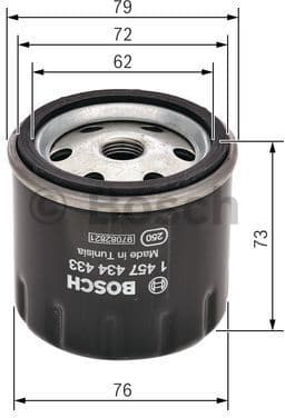 Fuel Filter 1457434433 - image 5