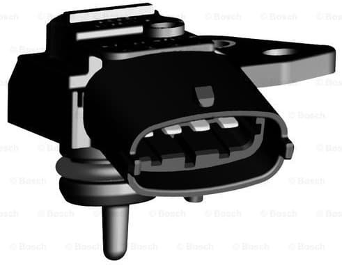 Sensor, fuel pressure 0261230110 - image 6