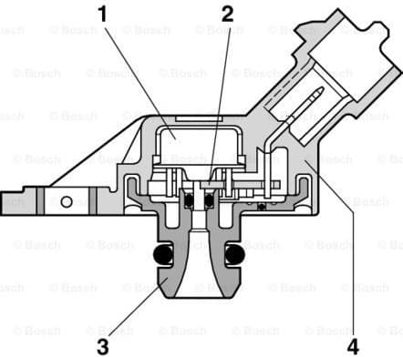 Sensor, fuel pressure 0261230110 - image 11