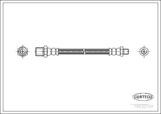 Brake Hose 19032701