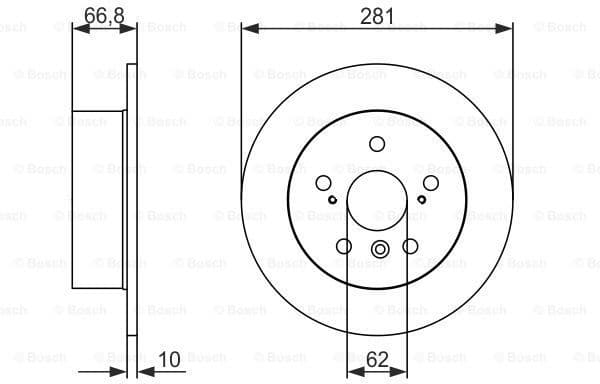 Brake Disc 0986479C21 - image 5