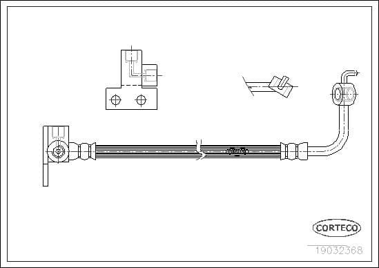 Brake Hose 19032368